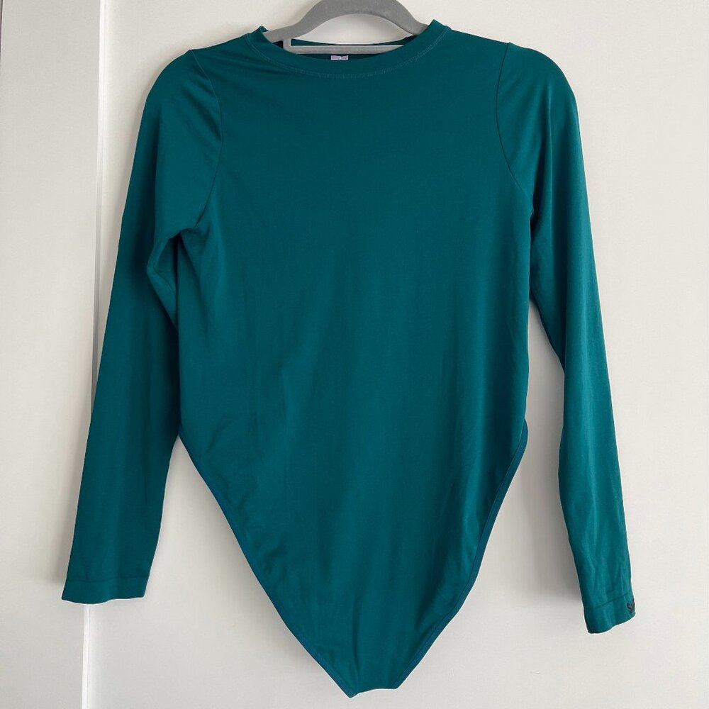 Savage x Fenty Seamless Long-Sleeve Bodysuit Teddy in 2x